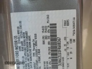 2015 Lincoln MKZ Hybrid with VIN 3LN6L2LU3FR608367, listed as a Copart auction lot 58945505 with 131,829 mi miles and Salvage title. Bid and sale history available at DreamBid. Image 13.
