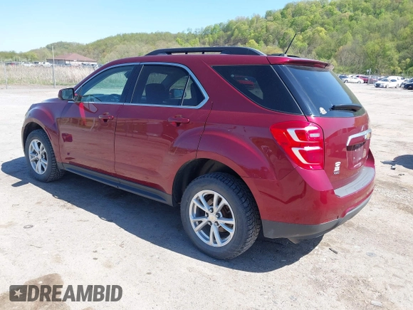 2016 Chevrolet Equinox LT z VIN 2GNFLFEK6G6238409, wystawiony jako IAAI lot #42131602 z przebiegiem 133 047 mil mil oraz . Historia ofert i sprzedaży dostępna na DreamBid. Obrazek 3.