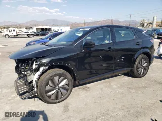 2024 Nissan ARIYA ENGAGE with VIN JN1CF0BBXRM736897, listed as a Copart auction lot 73564224 with 591 mi miles and Salvage Title. Bid and sale history available at carsss.com. Image 1.