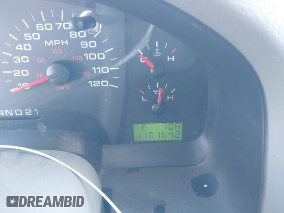 2005 Ford F-150 XLT with VIN 1FTPX125X5NB14753, listed as a IAAI auction lot 41923102 with 110,164 mi miles. Bid and sale history available at carsss.com. Image 7.