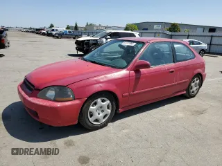 1997 Honda Civic DX z VIN 2HGEJ6341VH114520, wystawiony jako Copart lot #61372985 z przebiegiem 253 747 mil mil oraz Szkoda całkowita • Salvage title. Historia ofert i sprzedaży dostępna na DreamBid. Obrazek 1.