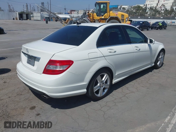 2010 Mercedes-Benz C 300 Sport with VIN WDDGF5EB7AF370726, listed as a IAAI auction lot 42582093 with 136,714 mi miles and . Bid and sale history available at DreamBid. Image 4.