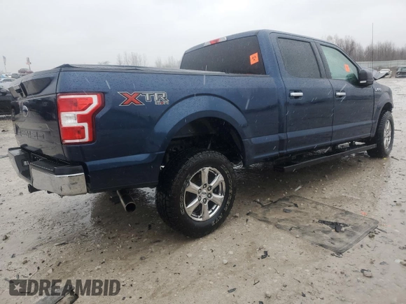 2018 Ford F-150 XL with VIN 1FTFW1E55JFE24341, listed as a Copart auction lot 51418555 with 0 mi miles and Clean Title. Bid and sale history available at carsss.com. Image 3.