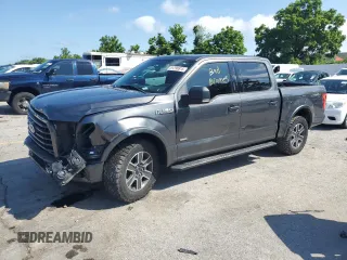 2016 Ford F-150 XLT with VIN 1FTEW1EP4GFC83266, listed as a Copart auction lot 61298815 with 95,040 mi miles and Salvage title. Bid and sale history available at DreamBid. Image 1.