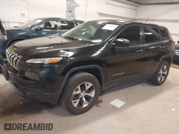 2015 Jeep Cherokee Sport z VIN 1C4PJMAB8FW764171, wystawiony jako IAAI lot #42460585 z przebiegiem 204 179 mil mil oraz . Historia ofert i sprzedaży dostępna na DreamBid. Obrazek 17.