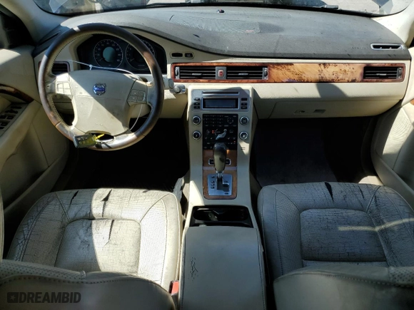 2007 Volvo S80 I6 with VIN YV1AS982271025991, listed as a Copart auction lot 75109384 with 217,339 mi miles and Clean Title. Bid and sale history available at carsss.com. Image 8.