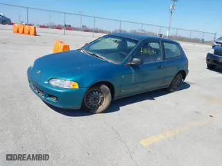 1995 Honda Civic CX with VIN 2HGEH2353SH514037, listed as a IAAI auction lot 41824399 with 372,853 mi miles. Bid and sale history available at carsss.com. Image 2.