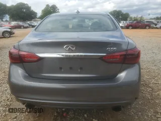 2019 Infiniti Q50 Luxe with VIN JN1EV7AP6KM517944, listed as a Copart auction lot 56942655 with 94,883 mi miles and Salvage title. Bid and sale history available at DreamBid. Image 6.