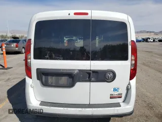 2017 Ram ProMaster City Cargo Van Tradesman SLT with VIN ZFBERFBBXH6D57861, listed as a Copart auction lot 48773285 with 111,079 mi miles and Salvage Title. Bid and sale history available at carsss.com. Image 6.