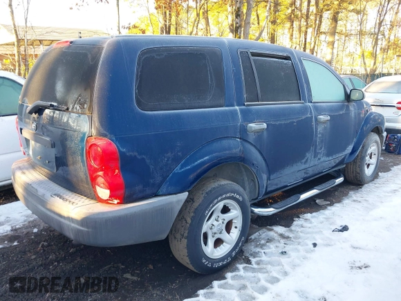 2004 Dodge Durango SXT with VIN 1D4HD38N84F105125, listed as a IAAI auction lot 41298128 with 172,337 mi miles and . Bid and sale history available at DreamBid. Image 4.