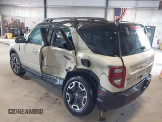 2024 Ford Bronco Sport Outer Banks with VIN 3FMCR9C69RRF55495, listed as a IAAI auction lot 42116001 with 2,834 mi miles and . Bid and sale history available at DreamBid. Image 3.