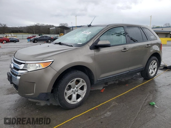 2013 Ford Edge SEL with VIN 2FMDK3JC3DBA73014, listed as a Copart auction lot 49895025 with 169,132 mi miles and Salvage Title. Bid and sale history available at carsss.com. Image 1.
