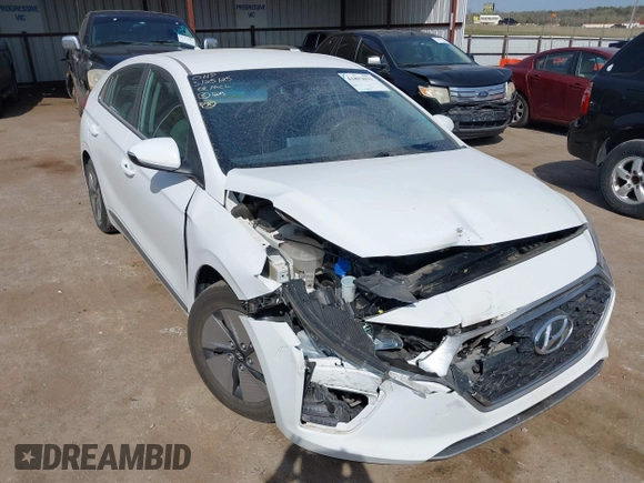 2021 Hyundai Ioniq SE with VIN KMHC75LC3MU257479, listed as a IAAI auction lot 41893021 with 65,785 mi miles and . Bid and sale history available at DreamBid. Image 1.