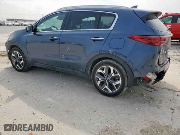 2020 Kia Sportage EX z VIN KNDPN3AC4L7840921, wystawiony jako Copart lot #51478665 z przebiegiem 62 052 mil mil oraz Szkoda całkowita • Salvage title. Historia ofert i sprzedaży dostępna na DreamBid. Obrazek 2.