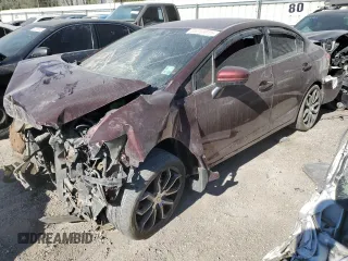2015 Honda Civic LX с VIN 19XFB2F52FE032774, выставлен на аукционе Copart как лот 55713015 с пробегом Не указан миль и Списание • Salvage title. История ставок и продаж доступна на DreamBid. Изображение 1.