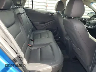 2017 Hyundai Ioniq Limited with VIN KMHC85LCXHU027621, listed as a Copart auction lot 54475795 with 125,470 mi miles and Salvage Title. Bid and sale history available at DreamBid. Image 10.