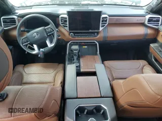 2022 Toyota Tundra 1794 Edition with VIN 5TFMA5DB7NX001779, listed as a Copart auction lot 55788825 with 51,582 mi miles and Salvage title. Bid and sale history available at DreamBid. Image 8.