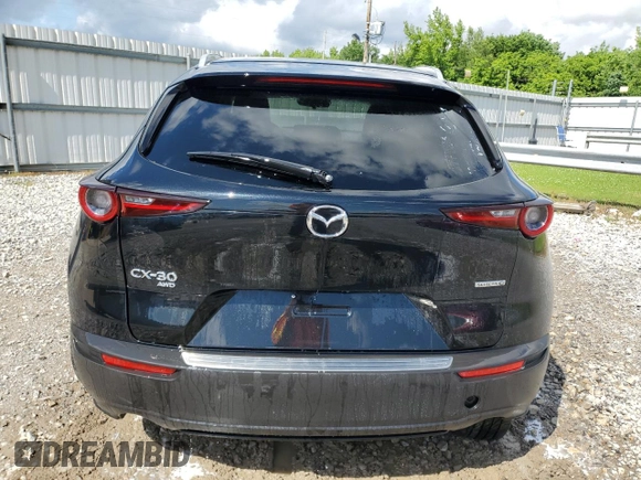 2024 Mazda CX-30 S Select Sport with VIN 3MVDMBBMXRM671783, listed as a Copart auction lot 55859495 with 17,328 mi miles and Clean title. Bid and sale history available at DreamBid. Image 6.