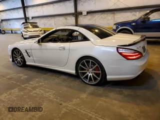 2013 Mercedes-Benz SL 63 AMG with VIN WDDJK7EA8DF008963, listed as a Copart auction lot 62419415 with 36,683 mi miles and Salvage title. Bid and sale history available at DreamBid. Image 2.