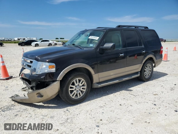 2014 Ford Expedition XLT z VIN 1FMJU1H55EEF14723, wystawiony jako Copart lot #56455855 z przebiegiem 163 748 mil mil oraz Szkoda całkowita • Salvage title. Historia ofert i sprzedaży dostępna na DreamBid. Obrazek 1.