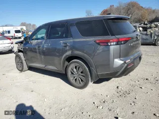 2024 Nissan Pathfinder S with VIN 5N1DR3AAXRC283630, listed as a Copart auction lot 82539314 with 6,960 mi miles and Clean Title. Bid and sale history available at carsss.com. Image 2.