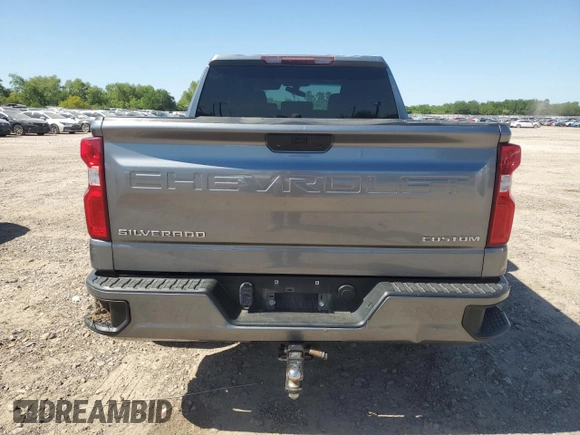 2021 Chevrolet Silverado 1500 Custom with VIN 1GCPWBEH9MZ148916, listed as a Copart auction lot 51434625 with 98,122 mi miles and Salvage Title. Bid and sale history available at DreamBid. Image 6.