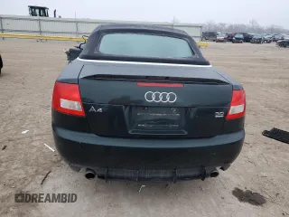 2005 Audi A4 3.0L with VIN WAUDT48H25K010760, listed as a Copart auction lot 43744165 with 113,454 mi miles and Salvage Title. Bid and sale history available at carsss.com. Image 6.