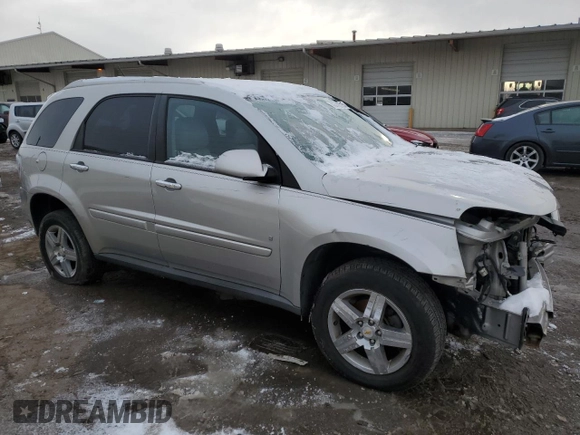 2008 Chevrolet Equinox LTZ with VIN 2CNDL83F086315340, listed as a Copart auction lot 43742215 with 100,163 mi miles and Salvage Title. Bid and sale history available at carsss.com. Image 4.