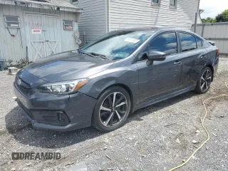 2020 Subaru Impreza Special Sports with VIN 4S3GKAM6XL3601755, listed as a Copart auction lot 64991335 with 76,996 mi miles and Clean title. Bid and sale history available at DreamBid. Image 1.