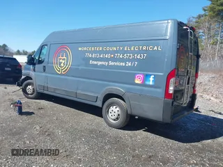 2019 Ram ProMaster Cargo with VIN 3C6URVJG2KE548728, listed as a IAAI auction lot 41989245 with 66,446 mi miles. Bid and sale history available at carsss.com. Image 3.