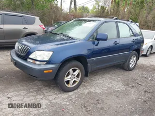 2002 Lexus RX with VIN JTJHF10UX20244149, listed as a IAAI auction lot 42188158 with 244,731 mi miles. Bid and sale history available at carsss.com. Image 2.