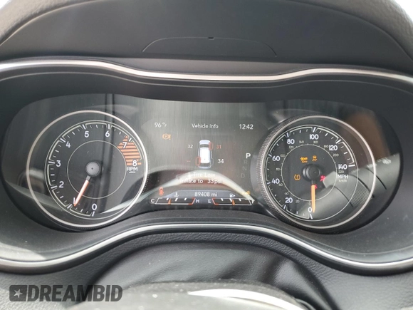 2019 Jeep Cherokee Limited with VIN 1C4PJLDX9KD470978, listed as a Copart auction lot 55877405 with 89,408 mi miles and Non repairable. Bid and sale history available at DreamBid. Image 9.