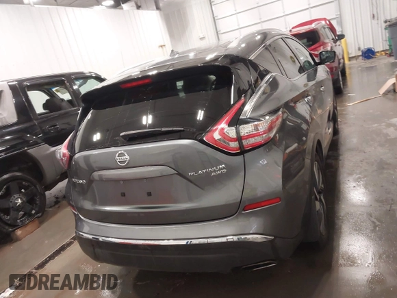 2015 Nissan Murano SL with VIN 5N1AZ2MH7FN253667, listed as a IAAI auction lot 41862164 with 159,993 mi miles and . Bid and sale history available at DreamBid. Image 16.
