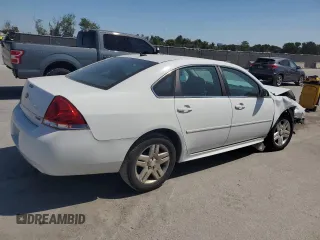 2012 Chevrolet Impala LT Fleet with VIN 2G1WG5E32C1333856, listed as a Copart auction lot 53059575 with 83,855 mi miles and Salvage Title. Bid and sale history available at DreamBid. Image 3.