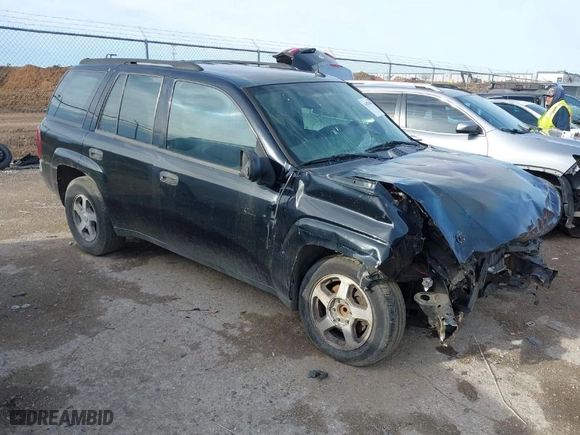 2005 Chevrolet TrailBlazer LS with VIN 1GNDS13S052198760, listed as a IAAI auction lot 41674045 with 205,997 mi miles. Bid and sale history available at carsss.com. Image 1.