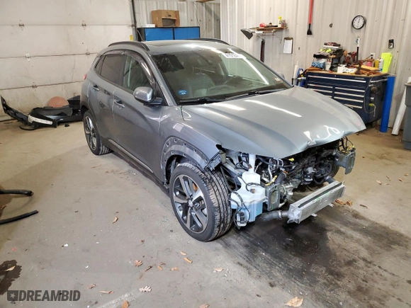 2018 Hyundai Kona Ultimate with VIN KM8K5CA5XJU168983, listed as a Copart auction lot 41512405 with 34,650 mi miles and Salvage Title. Bid and sale history available at carsss.com. Image 4.