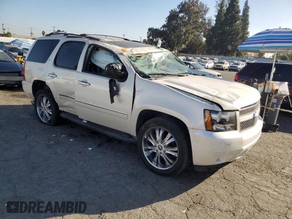 2013 Chevrolet Tahoe LTZ with VIN 1GNSCCE00DR163511, listed as a Copart auction lot 85811144 with Not provided miles and Salvage title. Bid and sale history available at DreamBid. Image 4.