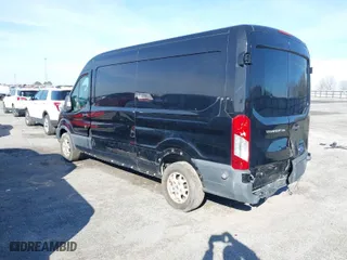 2016 Ford Transit Cargo Van with VIN 1FTYR2CM0GKB51759, listed as a IAAI auction lot 41602091 with 158,997 mi miles. Bid and sale history available at carsss.com. Image 3.