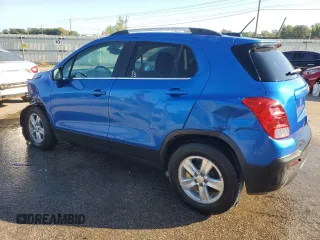 2016 Chevrolet Trax LT with VIN KL7CJLSBXGB600935, listed as a Copart auction lot 69030234 with 154,234 mi miles and Salvage Title. Bid and sale history available at carsss.com. Image 2.