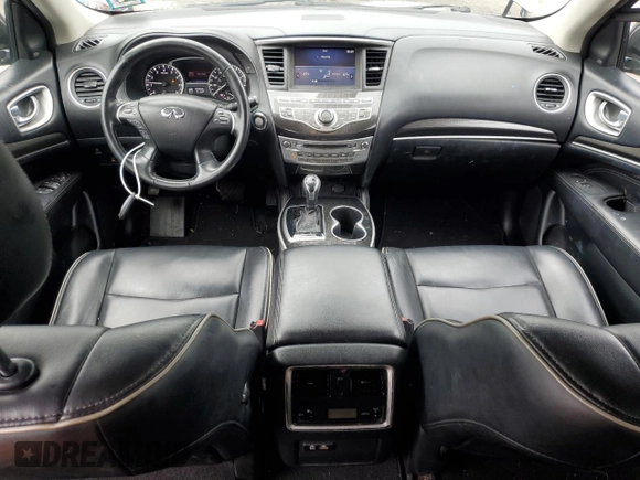 2019 Infiniti QX60 Pure with VIN 5N1DL0MMXKC566525, listed as a Copart auction lot 56960085 with 89,858 mi miles and Salvage title. Bid and sale history available at DreamBid. Image 8.