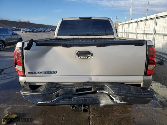 2006 Chevrolet Silverado 1500 LT2 with VIN 1GCEK19B76Z285892, listed as a Copart auction lot 49075835 with 182,265 mi miles and Salvage Title. Bid and sale history available at carsss.com. Image 6.