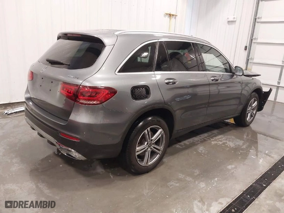 2021 Mercedes-Benz GLC with VIN W1N0G8EB1MF867732, listed as a IAAI auction lot 41409037 with 77,279 mi miles. Bid and sale history available at carsss.com. Image 4.
