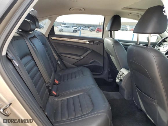 2016 Volkswagen Passat 1.8T SEL with VIN 1VWCT7A3XGC062288, listed as a Copart auction lot 42494775 with 123,956 mi miles and Salvage Title. Bid and sale history available at carsss.com. Image 10.