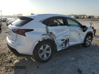 2017 Lexus NX with VIN JTJYARBZ0H2066125, listed as a Copart auction lot 52452355 with 83,232 mi miles and Salvage Title. Bid and sale history available at carsss.com. Image 3.