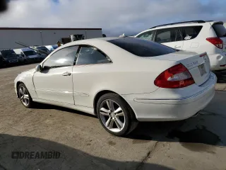 2009 Mercedes-Benz CLK 3.5L with VIN WDBTJ56H39F268506, listed as a Copart auction lot 46494245 with 158,726 mi miles and Clean Title. Bid and sale history available at carsss.com. Image 2.