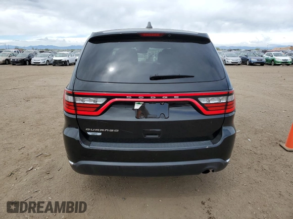 2020 Dodge Durango SXT Plus with VIN 1C4RDHAG2LC393475, listed as a Copart auction lot 52897864 with 84,351 mi miles and Salvage Title. Bid and sale history available at carsss.com. Image 6.