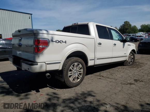 2013 Ford F-150 XL with VIN 1FTFW1ETXDFC95631, listed as a Copart auction lot 60252685 with 136,427 mi miles and Salvage title. Bid and sale history available at DreamBid. Image 3.