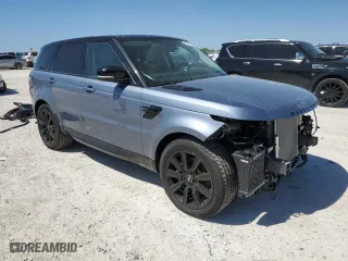 2020 Land Rover Range Rover Sport HSE with VIN SALWR2SU6LA887185, listed as a Copart auction lot 48291735 with 52,113 mi miles and Non Repairable. Bid and sale history available at carsss.com. Image 4.