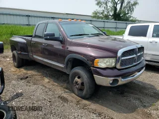 2005 Dodge 3500 SLT с VIN 3D7MS48C05G774954, выставлен на аукционе Copart как лот 58351995 с пробегом 390 799 миль миль и Списание • Salvage title. История ставок и продаж доступна на DreamBid. Изображение 4.