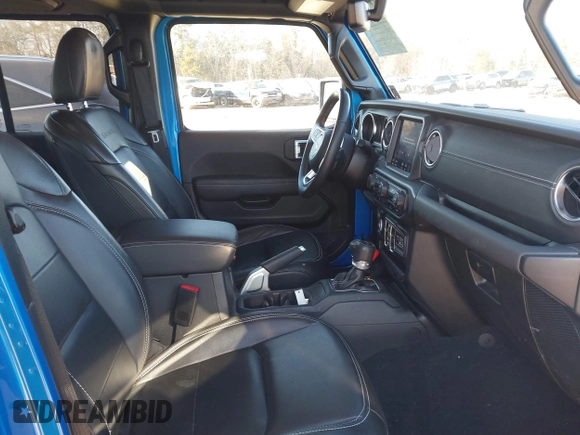 2022 Jeep Wrangler Unlimited Sahara with VIN 1C4JJXP64NW192452, listed as a IAAI auction lot 41631295 with 23,738 mi miles and . Bid and sale history available at DreamBid. Image 5.